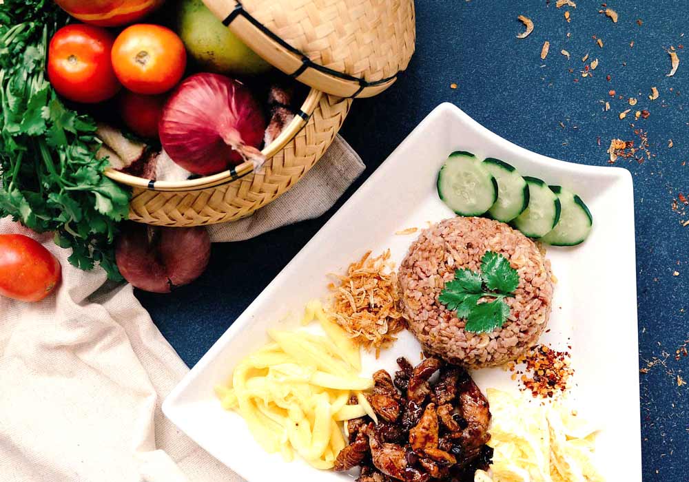 Fried Rice with Shrimp Paste